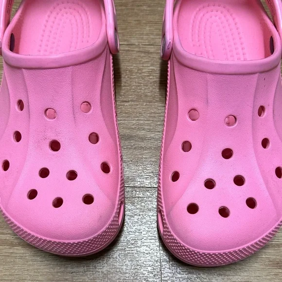 CROCS Pink Sandals Clogs - Picture 3 of 12